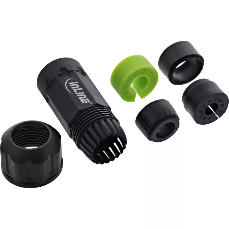 Netzkabel-Adapter InLine 69927W von InLine — kompakter Netzadapter für europäische Steckdosen