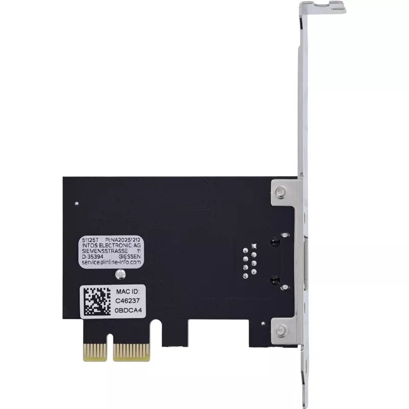 InLine 51125T Netzwerkkarte Intern Ethernet 2500 Mbit/s