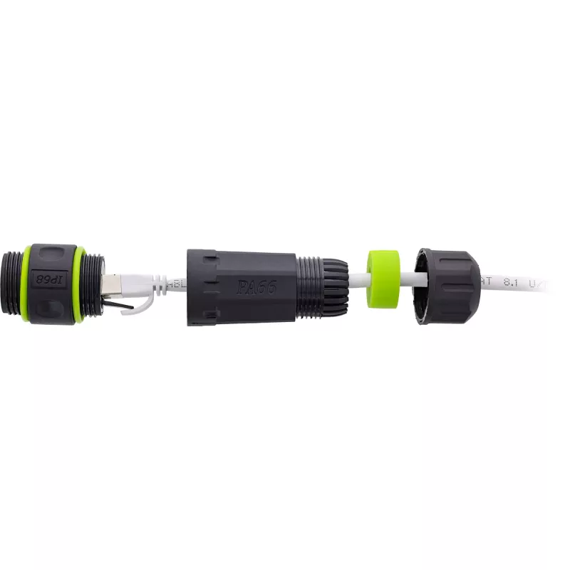 Gender-Changer-Adapter InLine 69927H – RJ45-Kupplungstyp (Netzwerkkabelverbinder)