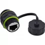 Kabel-Gender-Changer InLine 69927J — Netzwerkadapter zum Umkehren der Steckerausrichtung