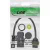 Kabel-Gender-Changer InLine 69927K — Adapter zum Umdrehen des Steckergeschlechts