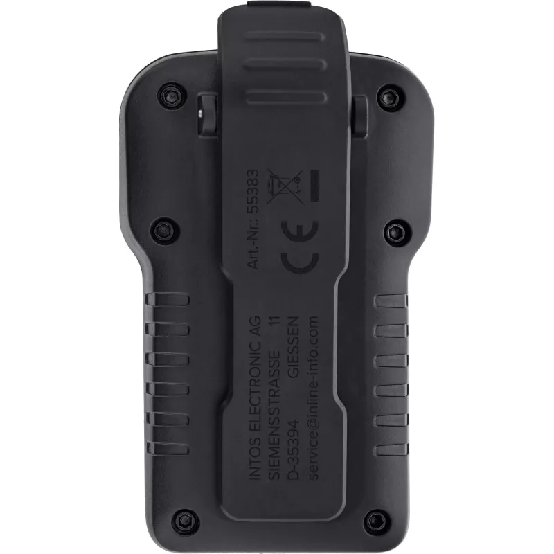Mono tragbarer Lautsprecher InLine 55383 — Schwarz, Treiber 2,8 cm, Bluetooth 2,4 GHz (Reichweite 10 m)