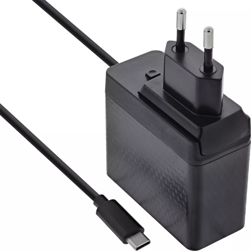 Mobiles Ladegerät InLine 31516C — kompakter USB-Netzadapter zum Laden von Smartphones und Tablets
