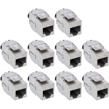 Keystone-Modul InLine 76202V — Maße 20×34×15 mm, kompaktes Netzwerkzubehör