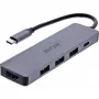InLine 33271A Schnittstellen-Hub USB 3.2 Gen 1 (3.1 Gen 1) Typ-C 5000 Mbit/s Grau