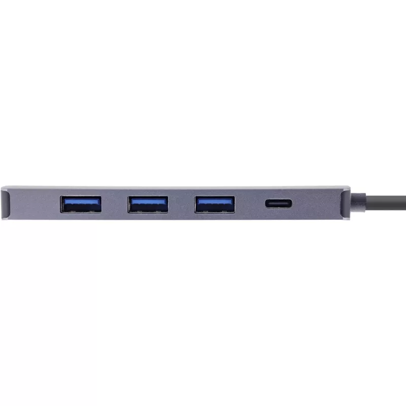 InLine 33271A Schnittstellen-Hub USB 3.2 Gen 1 (3.1 Gen 1) Typ-C 5000 Mbit/s Grau