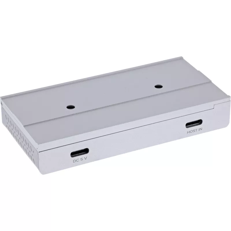 InLine 35395M Schnittstellen-Hub USB 3.2 Gen 2 (3.1 Gen 2) Type-C 10000 Mbit/s Silber