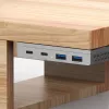 InLine 35395M Schnittstellen-Hub USB 3.2 Gen 2 (3.1 Gen 2) Type-C 10000 Mbit/s Silber