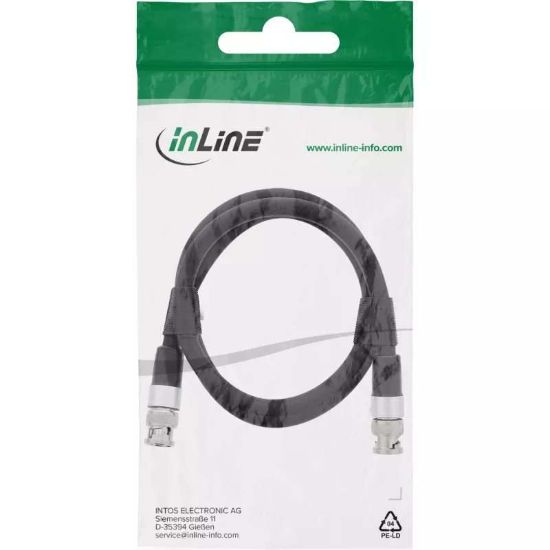 VGA-Kabel InLine 10802S, analoges Videokabel, Länge nicht spezifiziert, Standard-15-Pin-Stecker