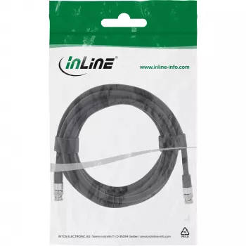 VGA-Kabel InLine 10803S — analoges Videokabel, Gewicht 228 g, Steckergröße ca. 15×15 mm