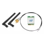 SHUTTLE WLN-M22 WLAN Kit — Intel AX210 M.2 Wi‑Fi 6E (Triband 2.4/5/6 GHz) mit Bluetooth 5.2 und 2x2 externen Antennen