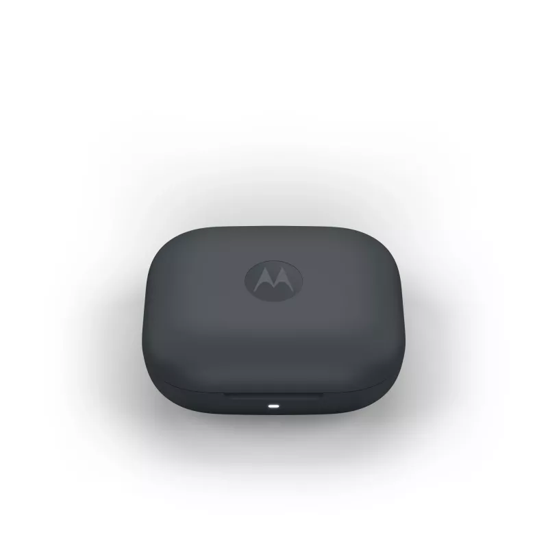 Headset MOTOROLA Moto Buds Bass TWS Bluetooth In-Ear für Anrufe und Musik, Schwarz, 51 g