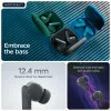 Headset MOTOROLA Moto Buds Bass TWS Bluetooth In-Ear für Anrufe und Musik, Schwarz, 51 g