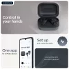 Headset MOTOROLA Moto Buds Bass TWS Bluetooth In-Ear für Anrufe und Musik, Schwarz, 51 g