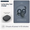 Headset MOTOROLA Moto Buds Bass TWS Bluetooth In-Ear für Anrufe und Musik, Schwarz, 51 g