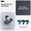 Headset MOTOROLA Moto Buds Bass TWS Bluetooth In-Ear für Anrufe und Musik, Schwarz, 51 g