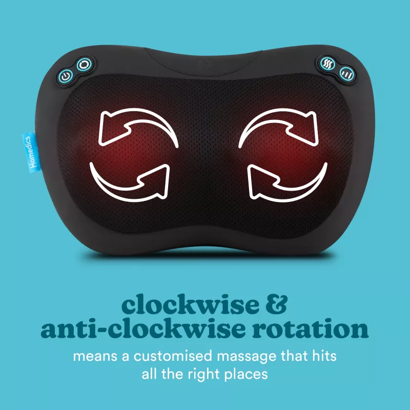 HoMedics SP-45H-EB Massagegerät Rücken, Beine, Nacken, Schultern Schwarz