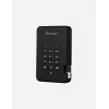 iStorage diskAshur2 256-bit 1 TB USB 3.2 sicher verschlüsseltes Solid-State-Laufwerk – Schwarz IS-DA2-256-SSD-1TB-B
