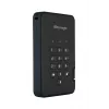 iStorage diskAshur2 256-bit 1 TB USB 3.2 sicher verschlüsseltes Solid-State-Laufwerk – Schwarz IS-DA2-256-SSD-1TB-B