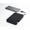 iStorage diskAshur2 256-bit 1 TB USB 3.2 sicher verschlüsseltes Solid-State-Laufwerk – Schwarz IS-DA2-256-SSD-1TB-B