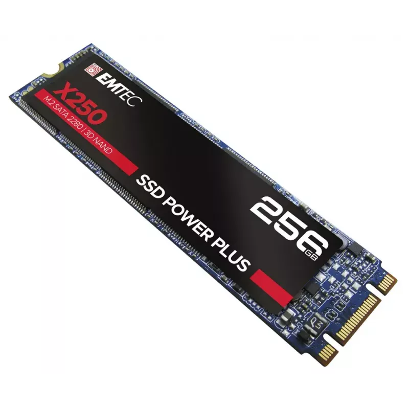 SSD-Laufwerk Emtec 256 GB M.2 Serial ATA III 3D NAND X250