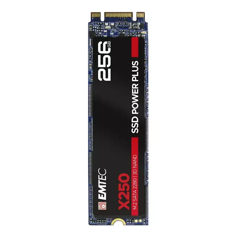 SSD-Laufwerk Emtec 256 GB M.2 Serial ATA III 3D NAND X250