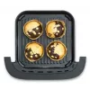 Pizzamaker Severin FR 2464 2200 W Schwarz Silber 1 Pizza