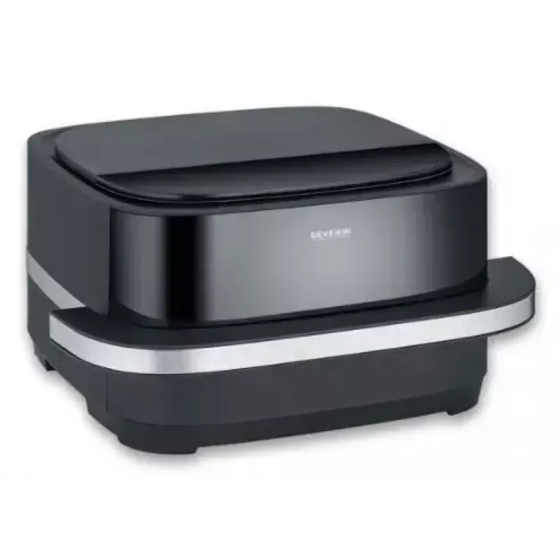 Pizzamaker Severin FR 2464 2200 W Schwarz Silber 1 Pizza