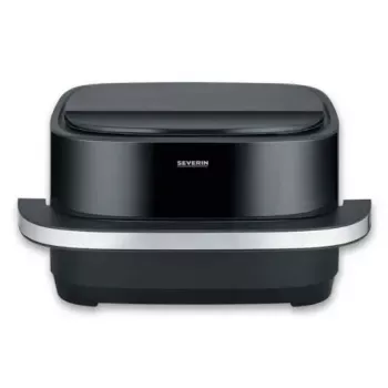 Pizzamaker Severin FR 2464 2200 W Schwarz Silber 1 Pizza