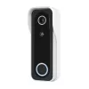 Video-Türklingel TRUST DOORCAM-3000, 3 MP, Wi‑Fi 2.4 GHz, MicroSD bis zu 256 GB, Batterie/USB, Schwarz/Weiß