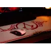 Lexip X Ubisoft - Assassin's Creed - Shadows Maus, Rechtshänder, Optisch, USB Typ-A, 12000 DPI, Schwarz, Gold, Rot, Weiß