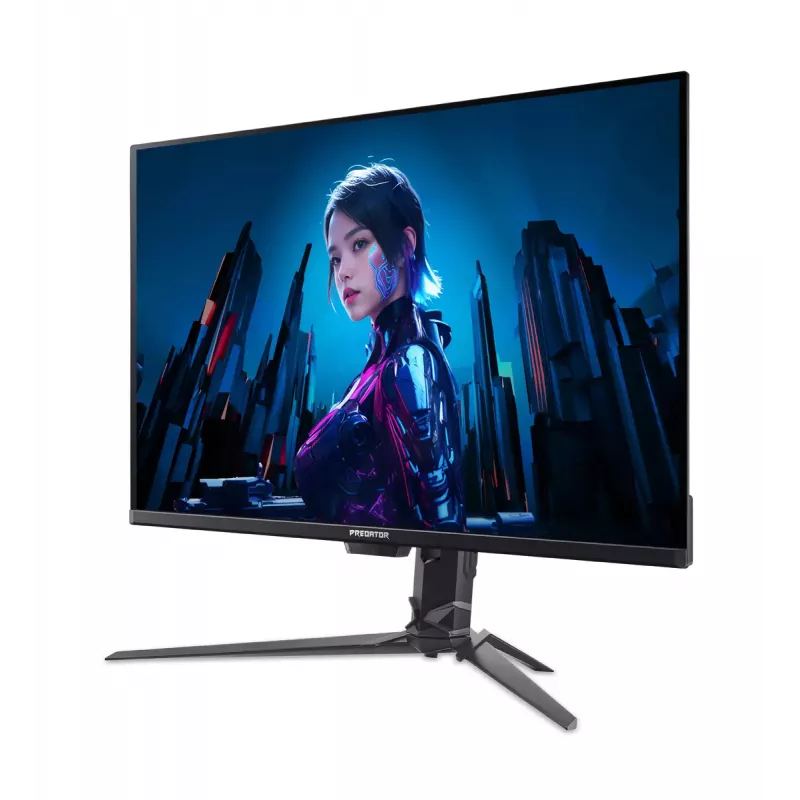 Monitor Acer Predator X32 X5 X32X5bmiiphuzx QD‑OLED 31,5 Zoll 4K 3840×2160 0,01 ms USB‑C HDR Schwarz