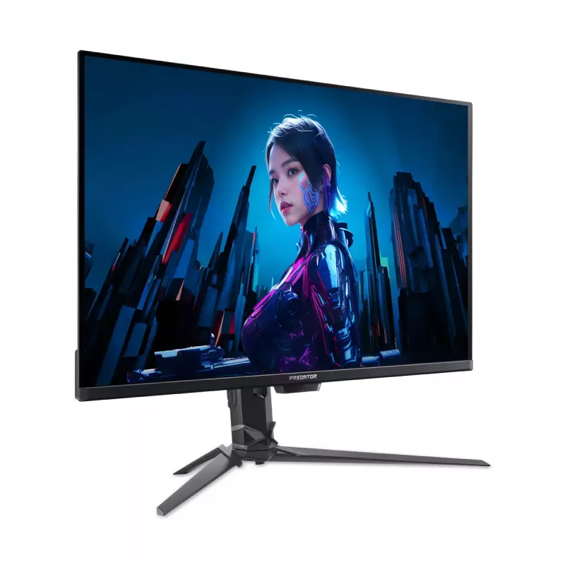 Monitor Acer Predator X32 X5 X32X5bmiiphuzx QD‑OLED 31,5 Zoll 4K 3840×2160 0,01 ms USB‑C HDR Schwarz