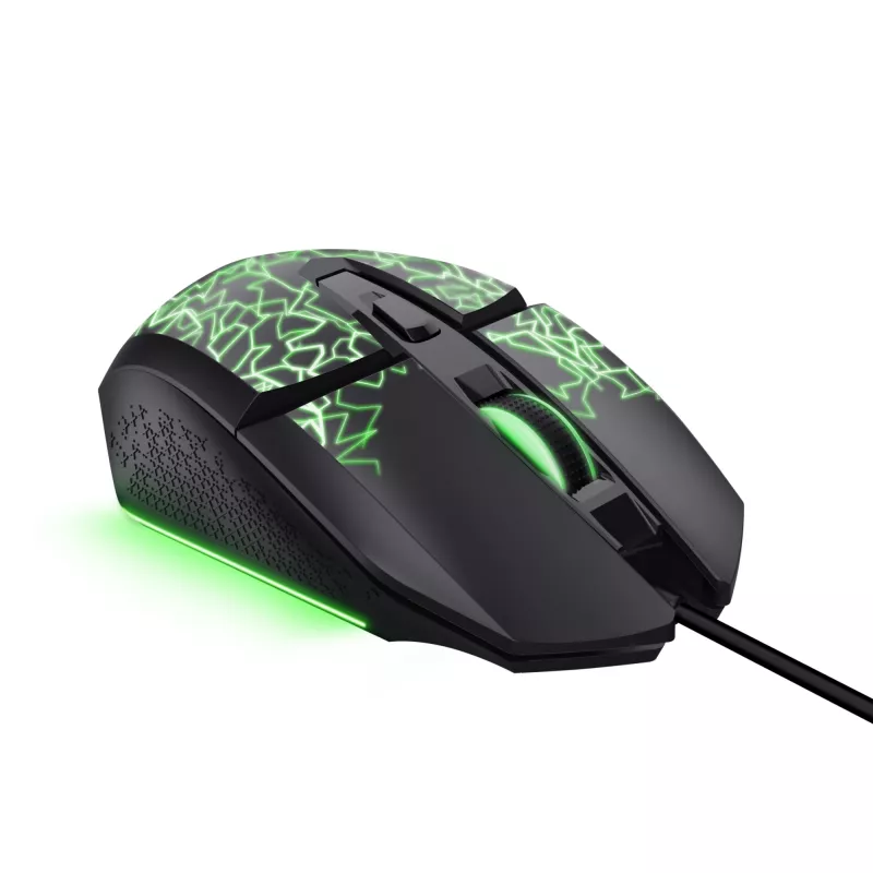 Trust GXT 113 Felox Maus Gaming Rechtshänder USB Typ-A Optisch 6400 DPI