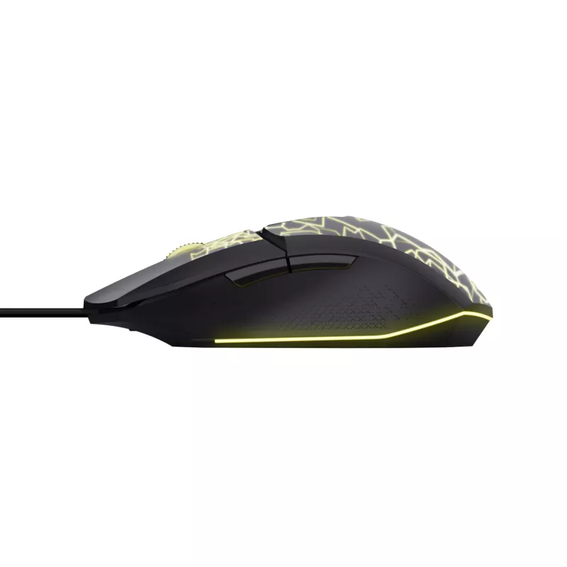 Trust GXT 113 Felox Maus Gaming Rechtshänder USB Typ-A Optisch 6400 DPI