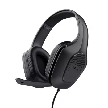 Trust GXT 417 Zirox Headset kabelgebunden Head-band Gaming Schwarz