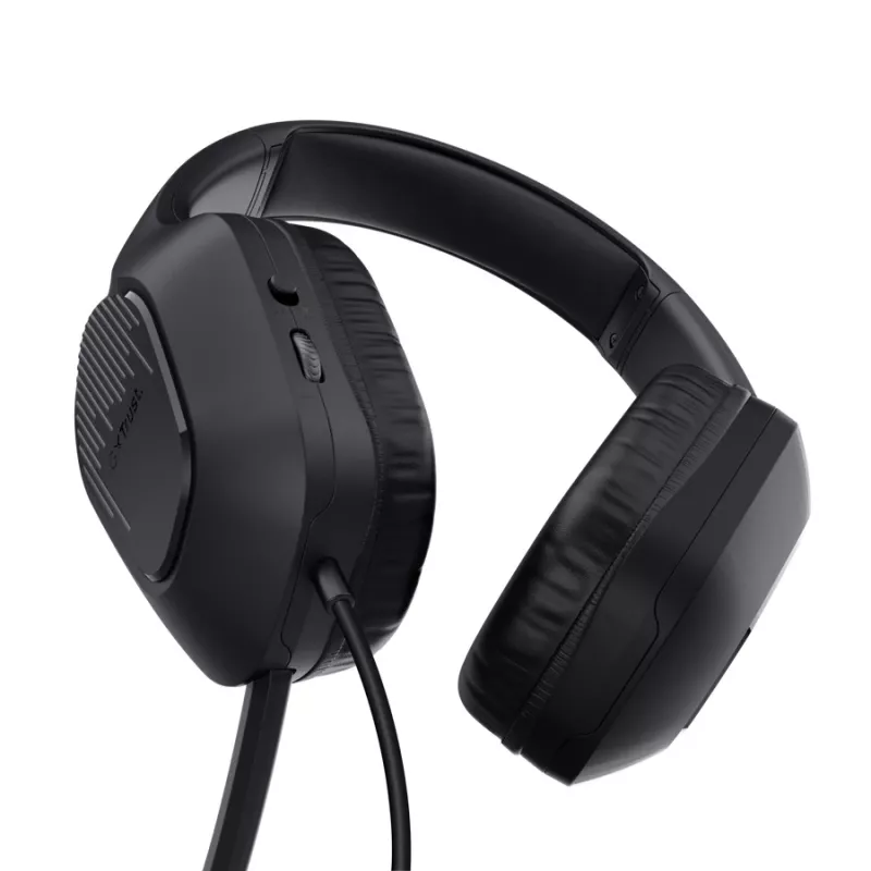 Trust GXT 417 Zirox Headset kabelgebunden Head-band Gaming Schwarz