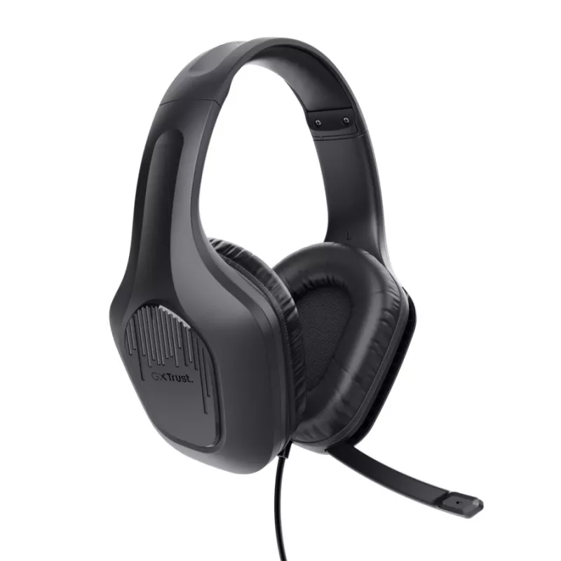 Trust GXT 417 Zirox Headset kabelgebunden Head-band Gaming Schwarz