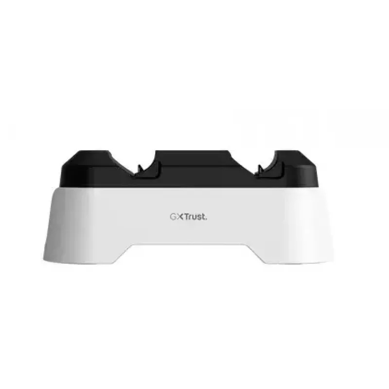 Ladestation Trust GXT 228 Dual für PlayStation 5 Schwarz Weiß