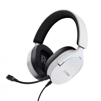 Trust GXT 490 FAYZO Headset, kabelgebunden, Kopfbügel, Motorrad, USB Typ-A, Schwarz, Weiß
