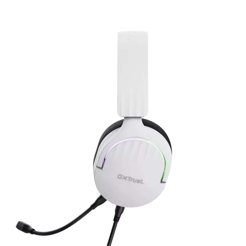 Trust GXT 490 FAYZO Headset, kabelgebunden, Kopfbügel, Motorrad, USB Typ-A, Schwarz, Weiß