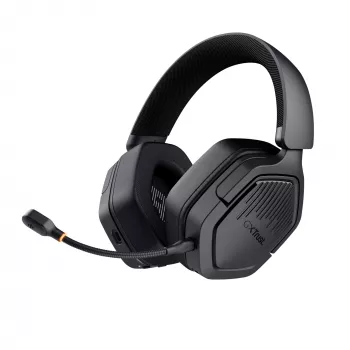Trust GXT 493 Carus Headset Kabelgebunden & Kabellos Head-band, Helm Gaming USB Type-C / USB Type-A Bluetooth Schwarz