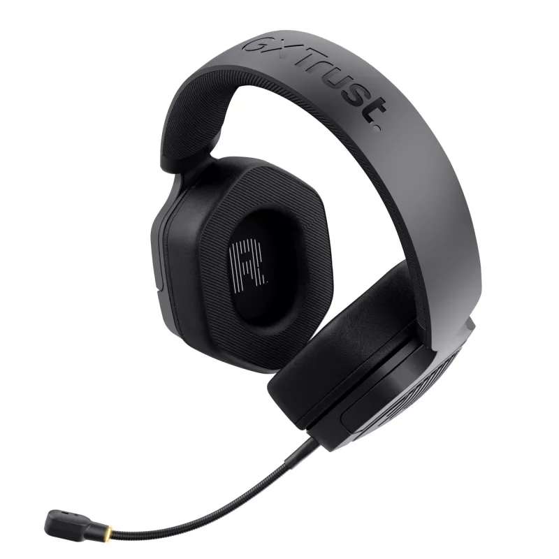 Trust GXT 493 Carus Headset Kabelgebunden & Kabellos Head-band, Helm Gaming USB Type-C / USB Type-A Bluetooth Schwarz