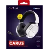 Trust GXT 493W Carus Headset Kabelgebunden & Kabellos Kopfband, Helm Gaming USB Typ-C / USB Typ-A Bluetooth Weiß