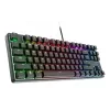 Mechanische Gaming-Tastatur TRUST 26135, 80% 87 Tasten, QWERTZ deutsches Layout, USB kabelgebunden, schwarz, 1,8 m Kabel
