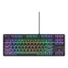 Mechanische Gaming-Tastatur TRUST 26135, 80% 87 Tasten, QWERTZ deutsches Layout, USB kabelgebunden, schwarz, 1,8 m Kabel