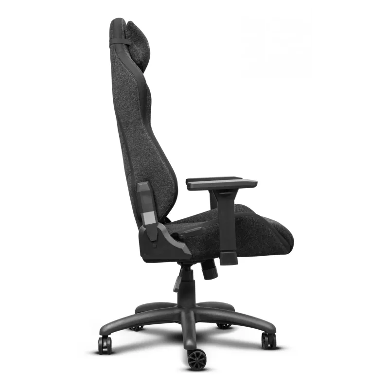 Universeller Gaming-Stuhl TRUST GXT 723 — gepolsterte Sitzfläche, max. Belastung 150 kg, 710×750 mm, Höhe bis 134 cm, grau