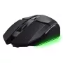 Gaming-Maus TRUST GXT 122 Felox+ — Rechtshänder, optisch, RF Wireless + Bluetooth, 10000 DPI, 7 Tasten, Multi-LED, schwarz