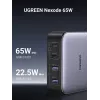 Ugreen Nexode 65 W Desktop-Schnellladegerät, 2x USB-A + 2x USB-C (90747)