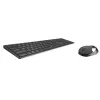 Rapoo 9850M Tastatur Maus enthalten Home RF Wireless Bluetooth QWERTZ Deutsch Grau